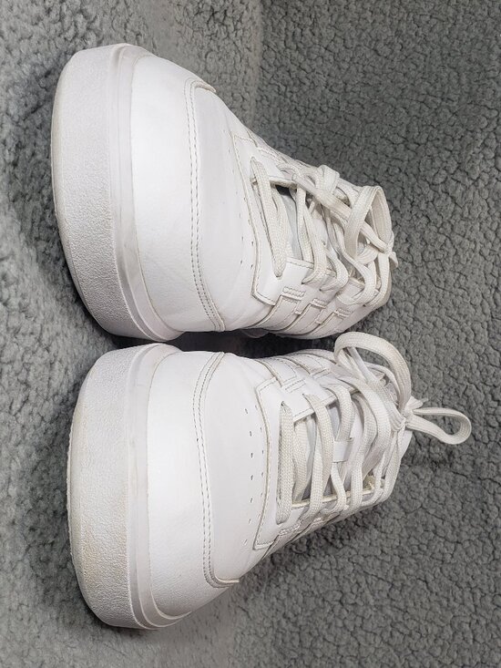 Adidas Mens Athletic Sneakers Tennis Shoes Size US 14 White White LHG 029003 main image 11